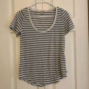 Vintage Juicy Couture Striped Short-Sleeve Tee